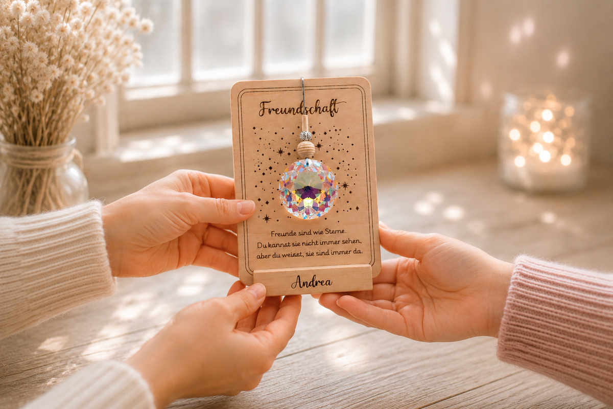 Sonnenfänger als Geschenk für Freundin